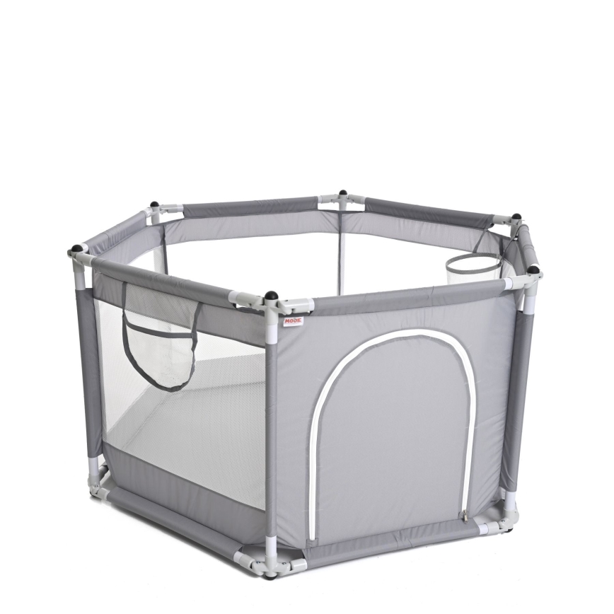 Lekplats 120 cm grå