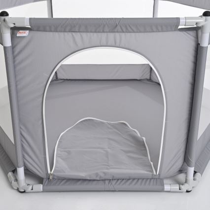 Lekplats 120 cm grå