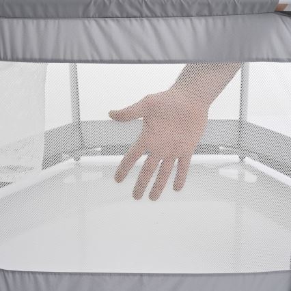 Lekplats 120 cm grå