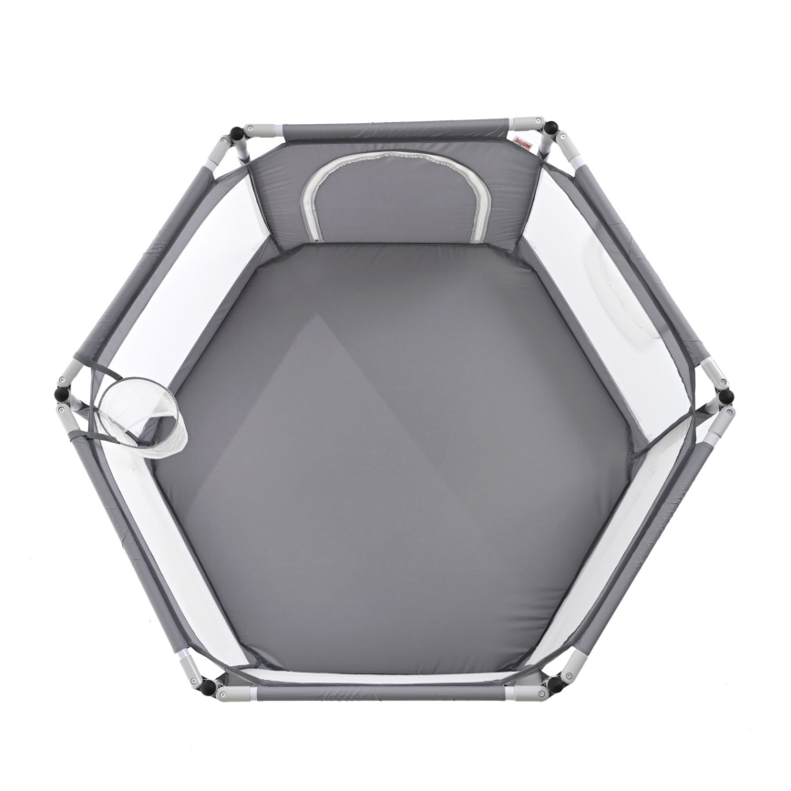 Lekplats 120 cm grå