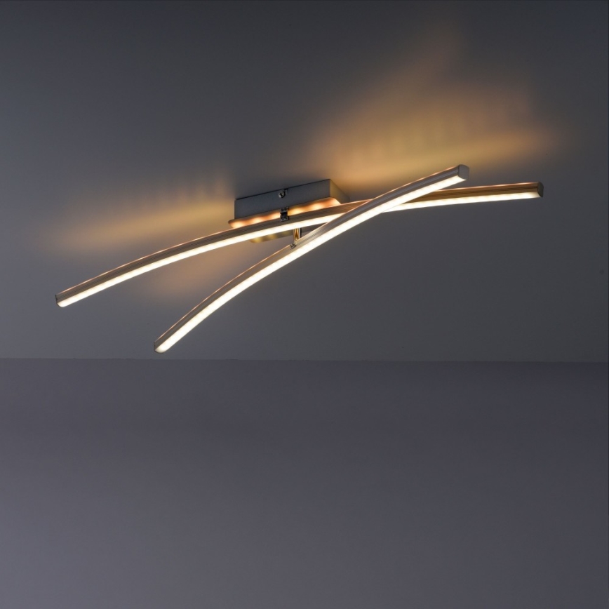 Leuchten Direkt 11255-55 - LED RGB Dimbar ytmonterad ljuskrona ALINA 2xLED/8,1W/230V 2700-5000K + fjärrkontroll