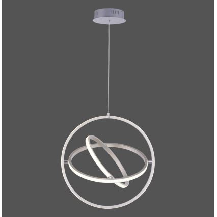 Leuchten Direkt 11260-55 - Dimbar LED-lampakrona med snöre JELLA 3xLED/28W/230V