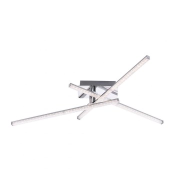 Leuchten Direkt 11293-17 - LED fastsatt Ljuskrona  SIMON 3xLED/5W/230V blank krom 