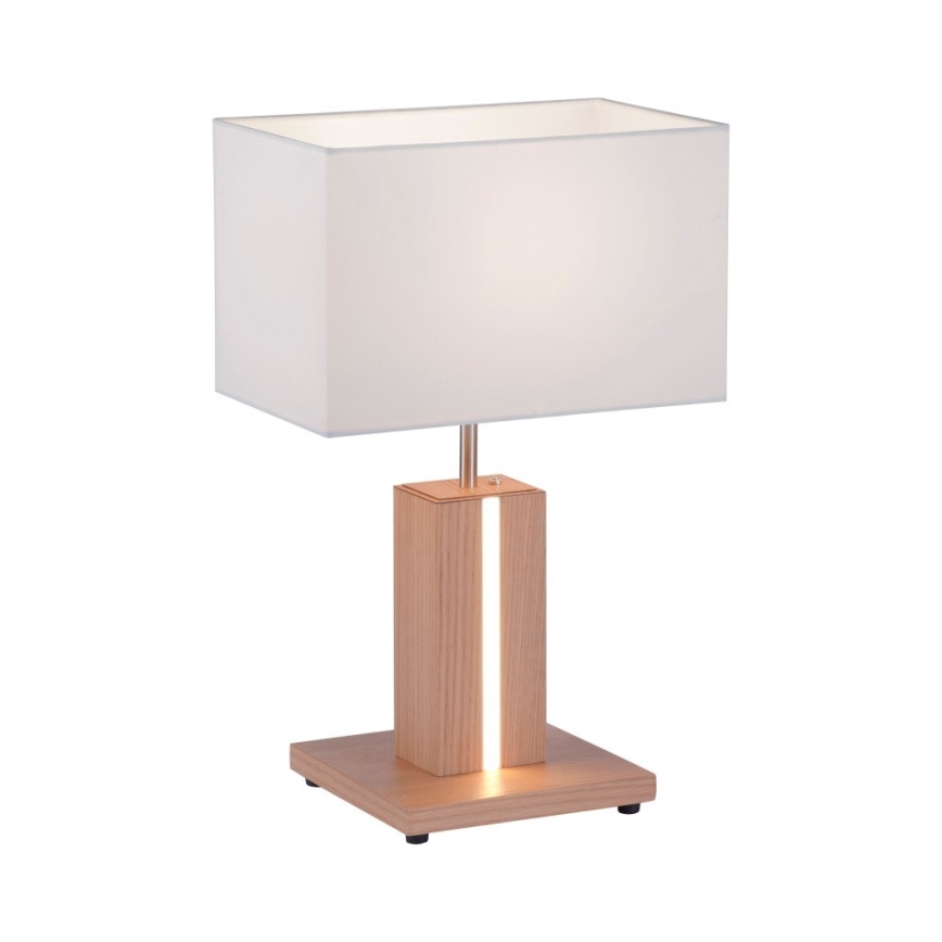 Leuchten Direkt 11421-78 - Dimbara LED-bordslampa AMANDA 1xE27/40W/230V + LED/5W