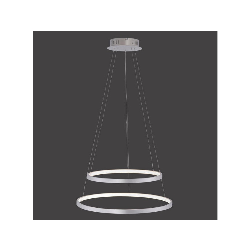 Leuchten Direkt 11525-21 - LED-pendel på kabel CIRCLE, LED/15W/230V + LED/25W