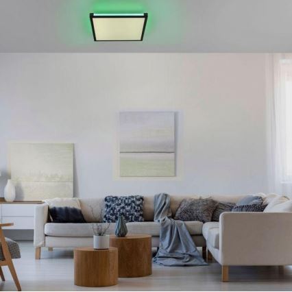 Leuchten Direkt 11621-18 - LED RGB dimbar taklampa MARIO LED/24W/230V 2700-5000K + fjärrkontroll