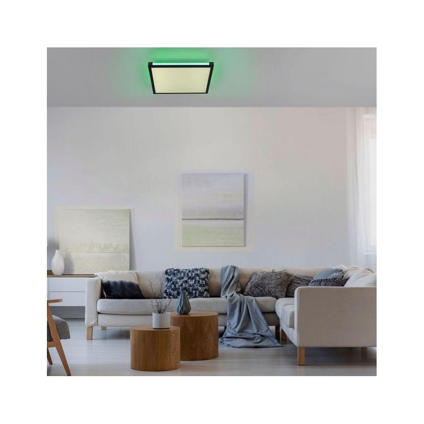 Leuchten Direkt 11621-18 - LED RGB dimbar taklampa MARIO LED/24W/230V 2700-5000K + fjärrkontroll