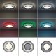 Leuchten Direkt 11627-18 - LED RGB Dimmande ljus  ARENDA LED/31W/230V 2700-5000K + fjärrkontroll
