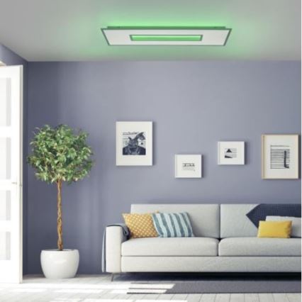 Leuchten Direkt 11646-16 - LED RGB dimbar takarmatur RECESS LED/41W/230V + LED/7,5W + fjärrkontroll