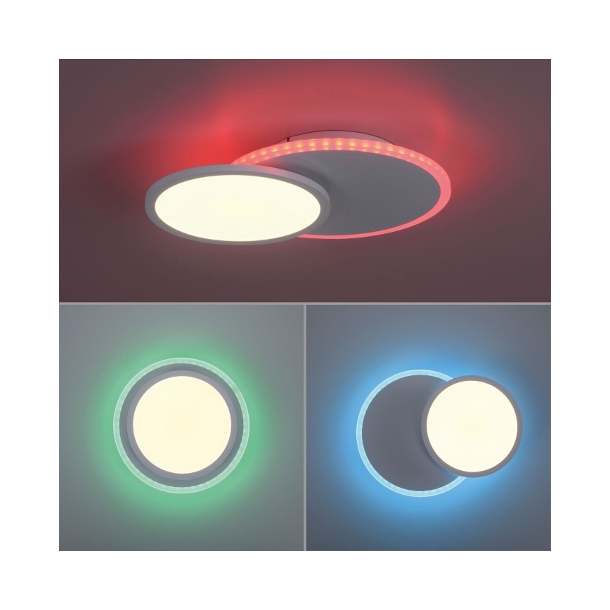 Leuchten Direkt 11662-16 - LED RGB dimbar taklampa ARENDA LED/21W/230V + fjärrkontroll