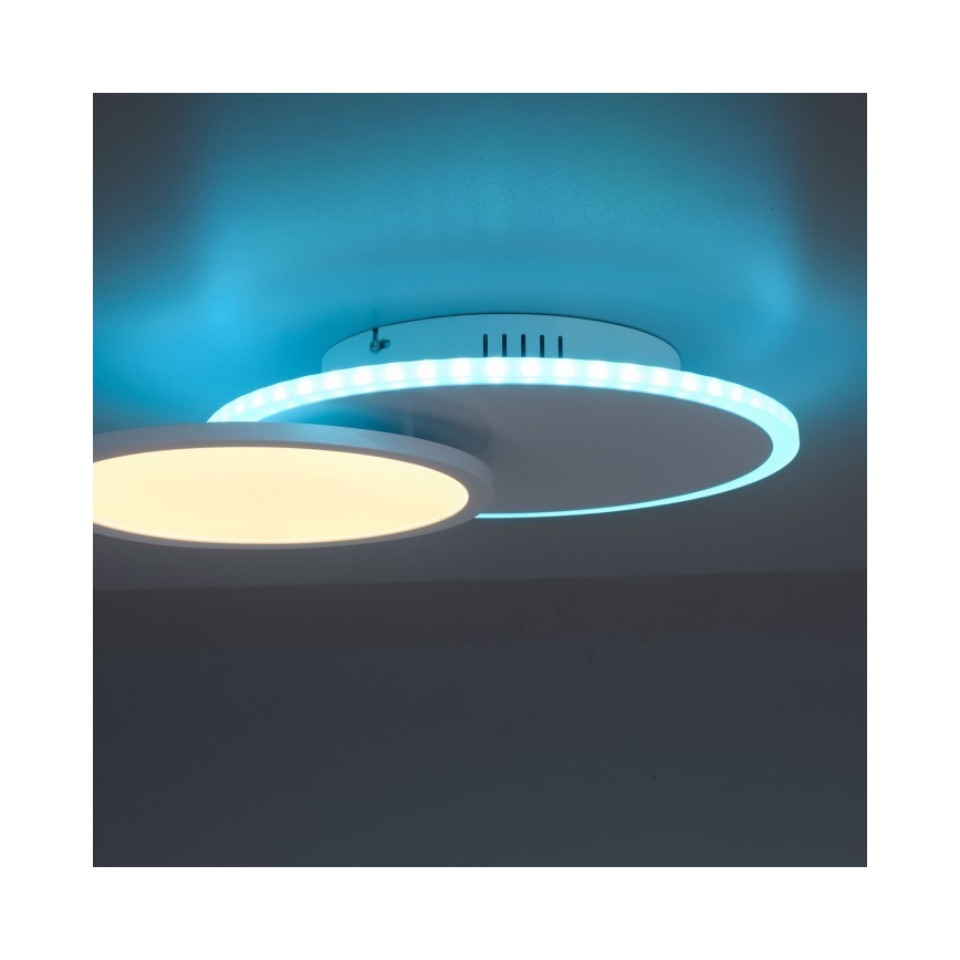 Leuchten Direkt 11662-16 - LED RGB dimbar taklampa ARENDA LED/21W/230V + fjärrkontroll