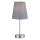 Leuchten Direkt 11680-15 - Bordslampa HEINRICH 1xE14/40W/230V grå