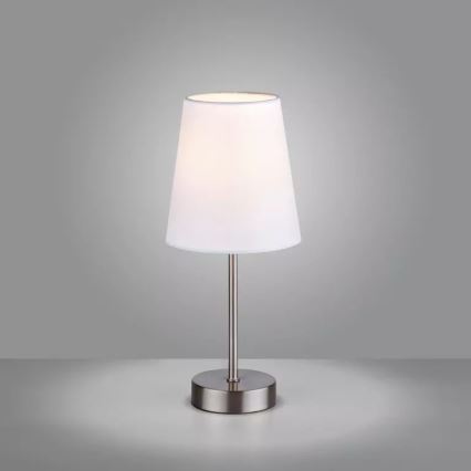 Leuchten Direkt 11680-16 - Bordslampa HEINRICH 1xE14/40W/230V vit