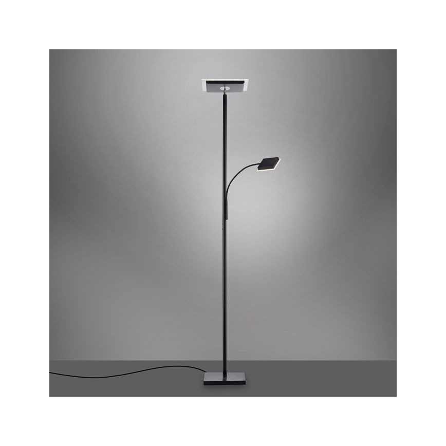 Leuchten Direkt 11710-18 - LED dimbar golvlampa HANS LED/21,5W/230V + LED/4W
