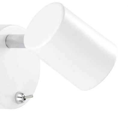 Leuchten Direkt 11941-16 - LED vägg spotlight  TARIK 1xGU10/5W/230V vit 