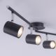 Leuchten Direkt 11944-13 - LED spotlight  TARIK 4xGU10/5W/230V antracit 