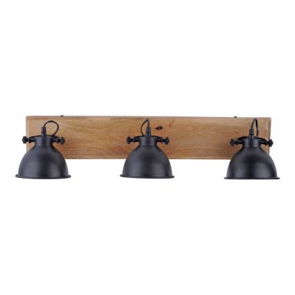 Leuchten Direkt 11983-18 - Spotlight SAMIA 3xE14/40W/230V svart