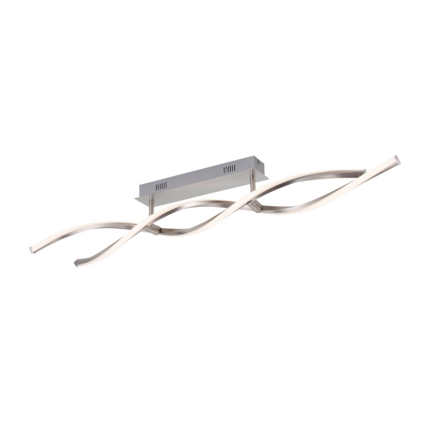 Leuchten Direkt 11993-55 - LED RGB ljusreglerad fastsatt Ljuskrona  SWING 2xLED/8,5W/230V 2700-5000K + fjärrkontroll 