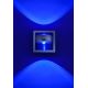 Leuchten Direkt 12471-55 -LED RGBW ljusreglerad vägg spotlight  OPTI LED/6W/230V 2700-5000K + fjärrkontroll