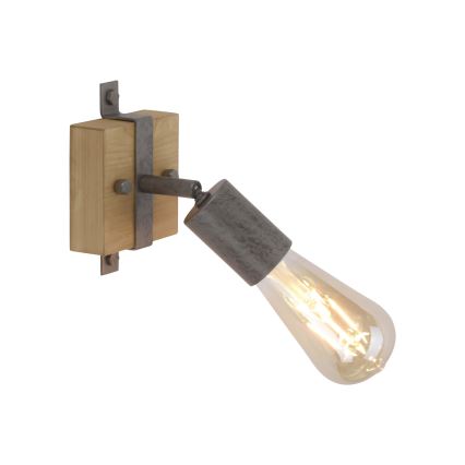 Leuchten Direkt 13471-79 - Väggspotlight SLAT 1xE27/40W/230V