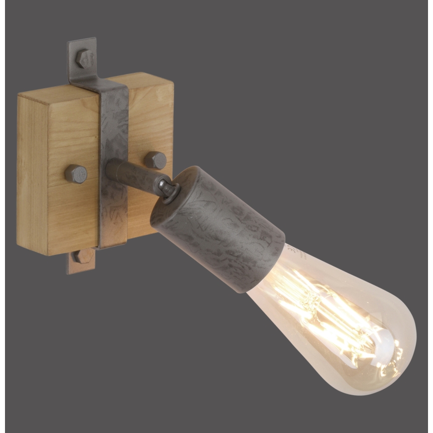 Leuchten Direkt 13471-79 - Väggspotlight SLAT 1xE27/40W/230V