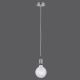 Leuchten Direkt 13570-55 - Ljusskrona med upphängningsrem  DIY 1xE27/60W/230V matt krom
