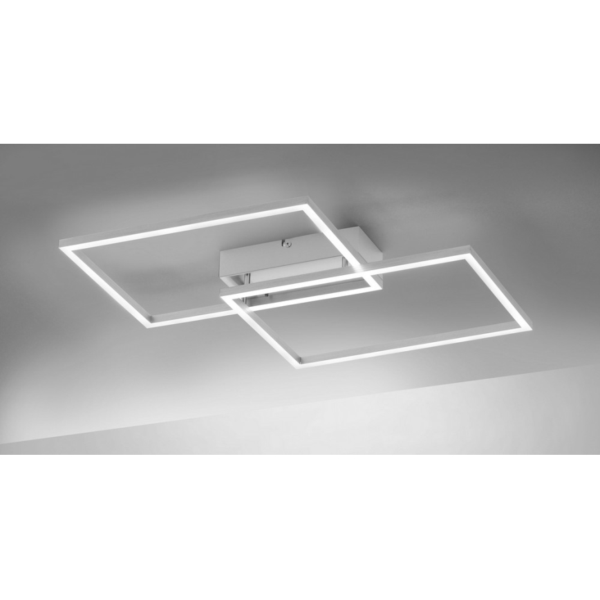 Leuchten Direkt 14018-55 - Dimbar LED-lampakrona IVEN 2xLED/15W/230V