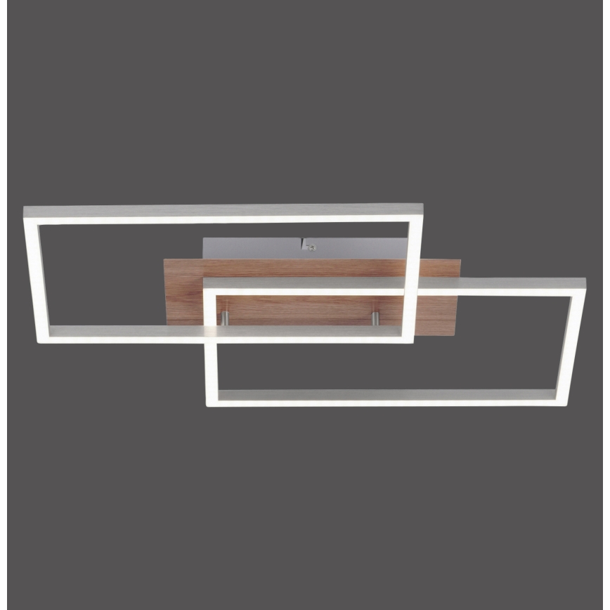 Leuchten Direkt 14018-78 - LED Dimbar taklampa IVEN 2xLED/15W/230V ek + fjärrkontroll