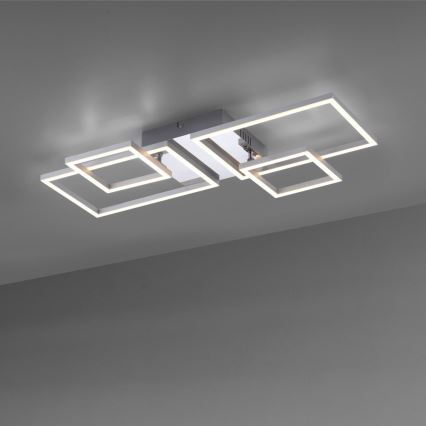 Leuchten Direkt 14030-55 - LED fastsatt Ljuskrona  IVEN 2xLED/12W/230V + 2xLED/5,5W