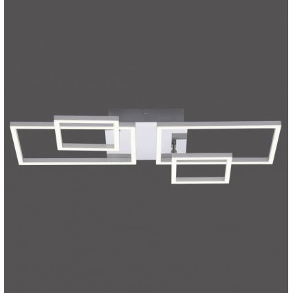 Leuchten Direkt 14030-55 - LED fastsatt Ljuskrona  IVEN 2xLED/12W/230V + 2xLED/5,5W