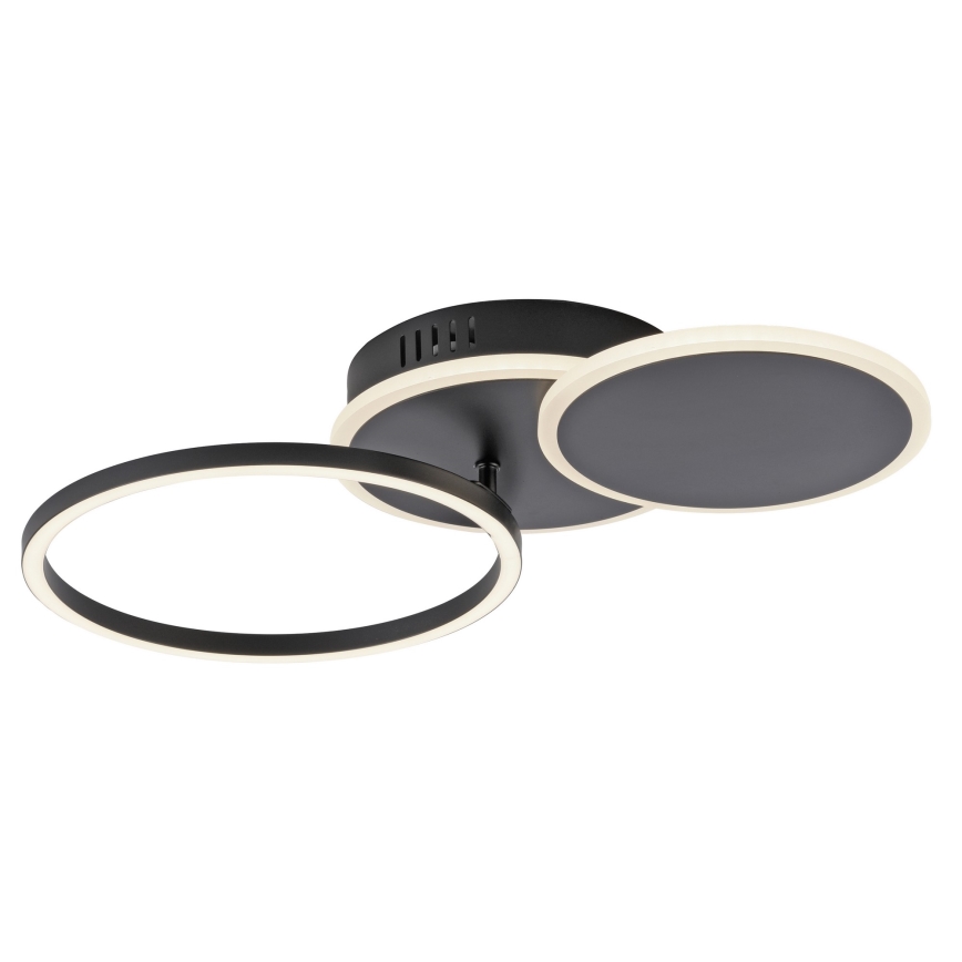 Leuchten Direkt 14116-18 - LED taklampa SEVENT LED/25,5W/230V svart