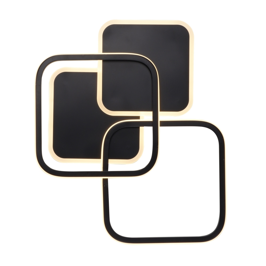 Leuchten Direkt 14117-18 - LED taklampa SEVENT LED/36W/230V svart