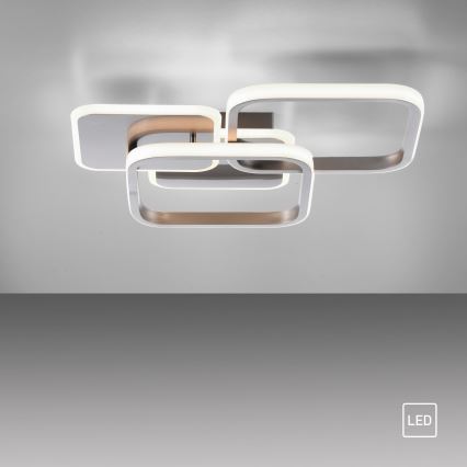 Leuchten Direkt 14117-55 - LED taklampa LED/36W/230V matt krom