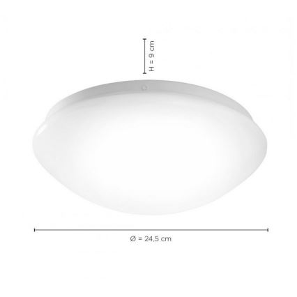 Leuchten Direkt 14243-16 - LED taklampa ANDREA LED/8W/230V