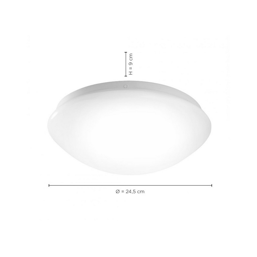 Leuchten Direkt 14243-16 - LED taklampa ANDREA LED/8W/230V