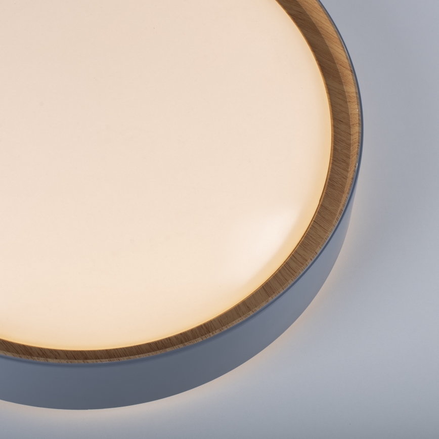 Leuchten Direkt 14347-15 - LED dimbar taklampa EMILIA LED/28,8W/230V grå