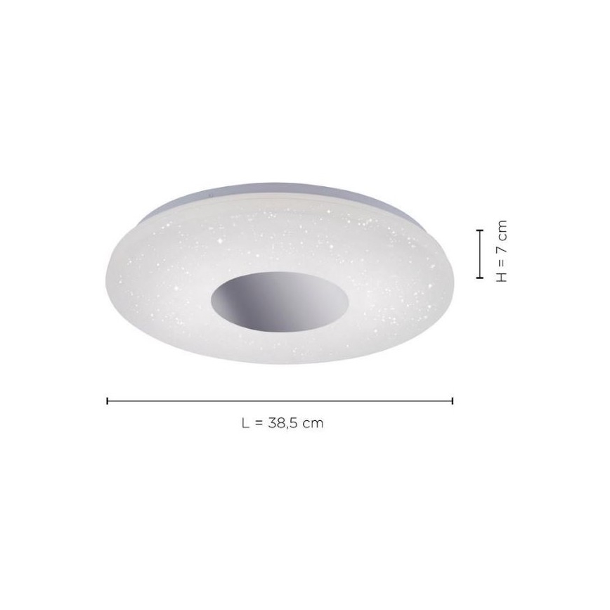 Leuchten Direkt 14422-17 - LED badrumstakbelysning  lampa  se senzoremLAVINIA LED/18W/230V IP44