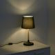 Leuchten Direkt 14423-18 - Bordslampa  NIMA 1xE14/40W/230V svart
