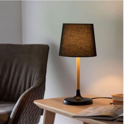 Leuchten Direkt 14423-18 - Bordslampa  NIMA 1xE14/40W/230V svart