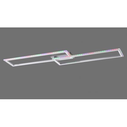 Leuchten Direkt 14635-55 - LED RGB dimbar taklampa FELIX LED/34,5W/230V + fjärrkontroll