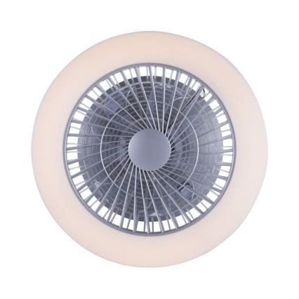 Leuchten Direkt 14645-55 - LED-lampa med fläkt LEONARD LED/27W/230V