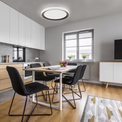 Leuchten Direkt 14659-18 - LED RGB Dimbar belysning LOLA LED/24W/230V Tuya + Fjärrstyrd