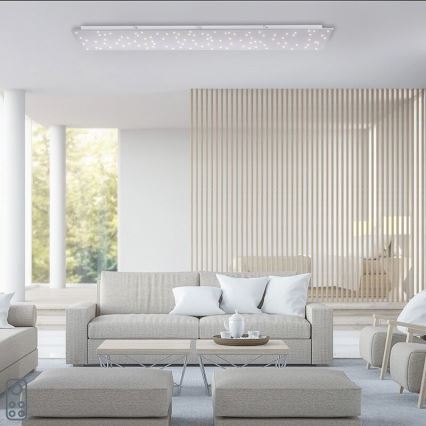 Leuchten Direkt 14672-55 - LED ljusreglerad taklampa  SPARKLE LED/18W/230V 2700-5000K + fjärrkontroll 