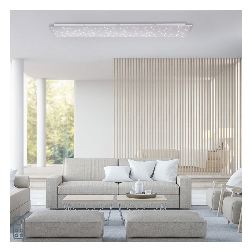 Leuchten Direkt 14672-55 - LED ljusreglerad taklampa  SPARKLE LED/18W/230V 2700-5000K + fjärrkontroll 