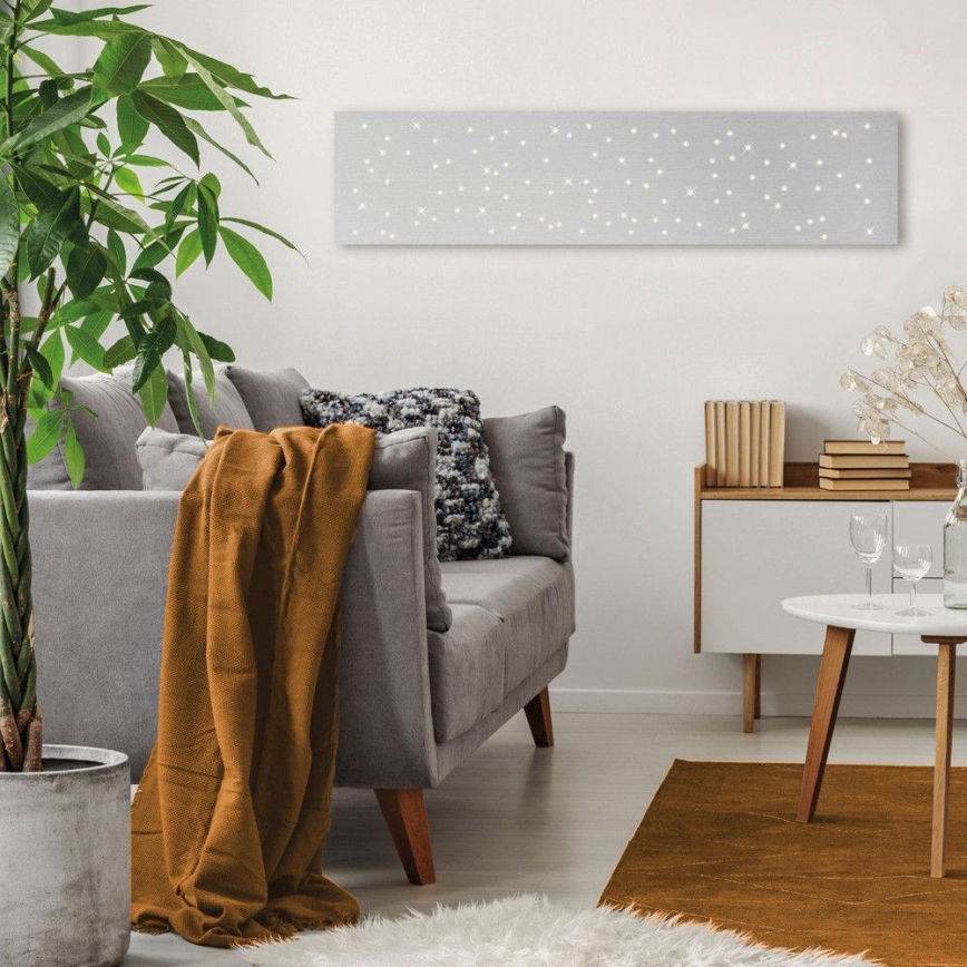 Leuchten Direkt 14672-55 - LED ljusreglerad taklampa  SPARKLE LED/18W/230V 2700-5000K + fjärrkontroll 