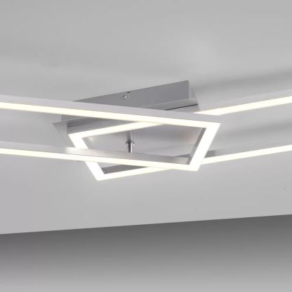 Leuchten Direkt 14691-55 - Fäst LED ljusreglerad ljuskrona IVEN 2xLED/18W/230V