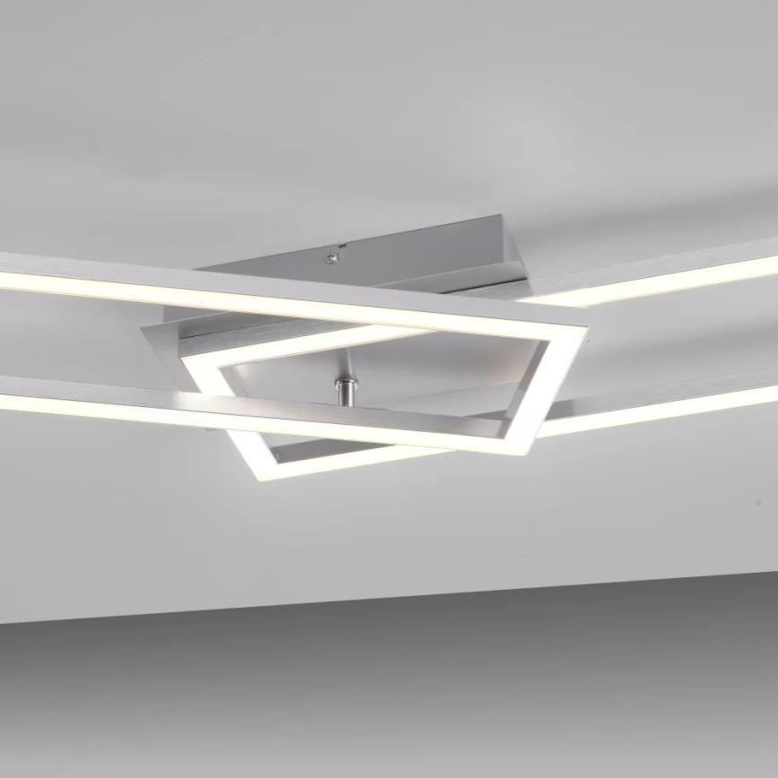 Leuchten Direkt 14691-55 - Fäst LED ljusreglerad ljuskrona IVEN 2xLED/18W/230V