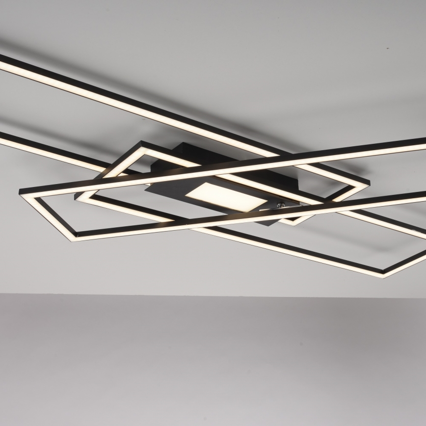 Leuchten Direkt 14693-18 - LED dimbar taklampa ASMIN LED/48W/230V + fjärrkontroll