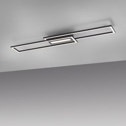 Leuchten Direkt 14696-18 - LED dimbar taklampa ASMIN LED/45W/230V svart