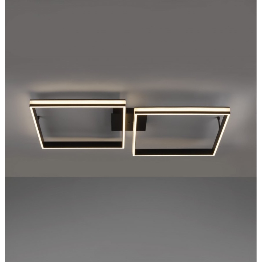 Leuchten Direkt 14700-18 - LED ljusreglerad fastsatt Ljuskrona  ELIS 2xLED/19W/230V + fjärrkontroll 